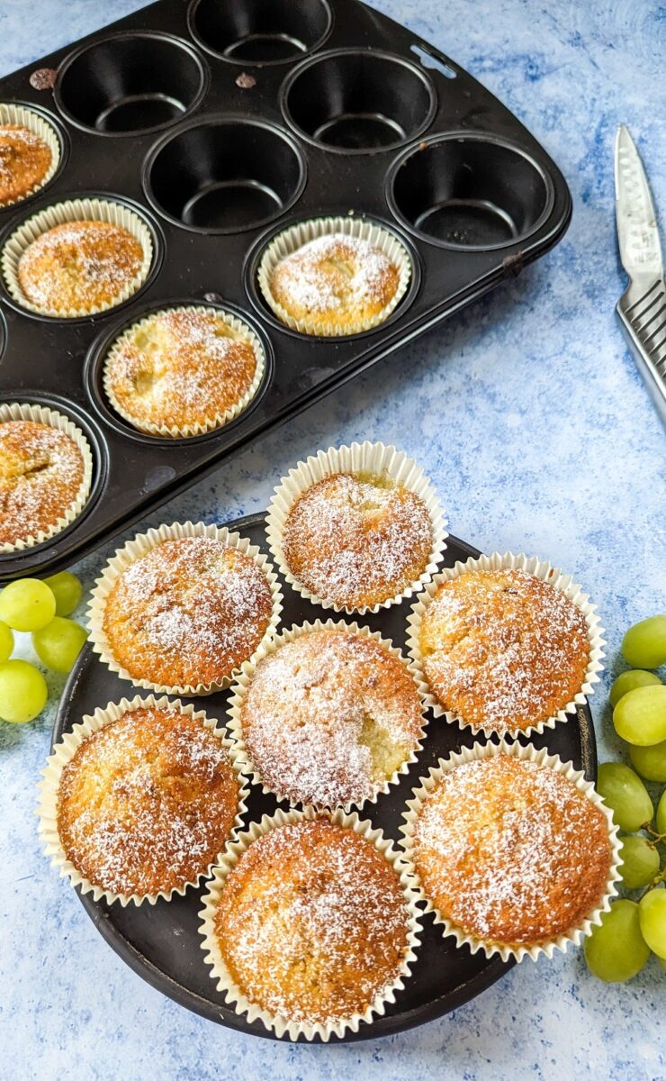 Traubenmuffins - Rezept für den Herbst - The inspiring life