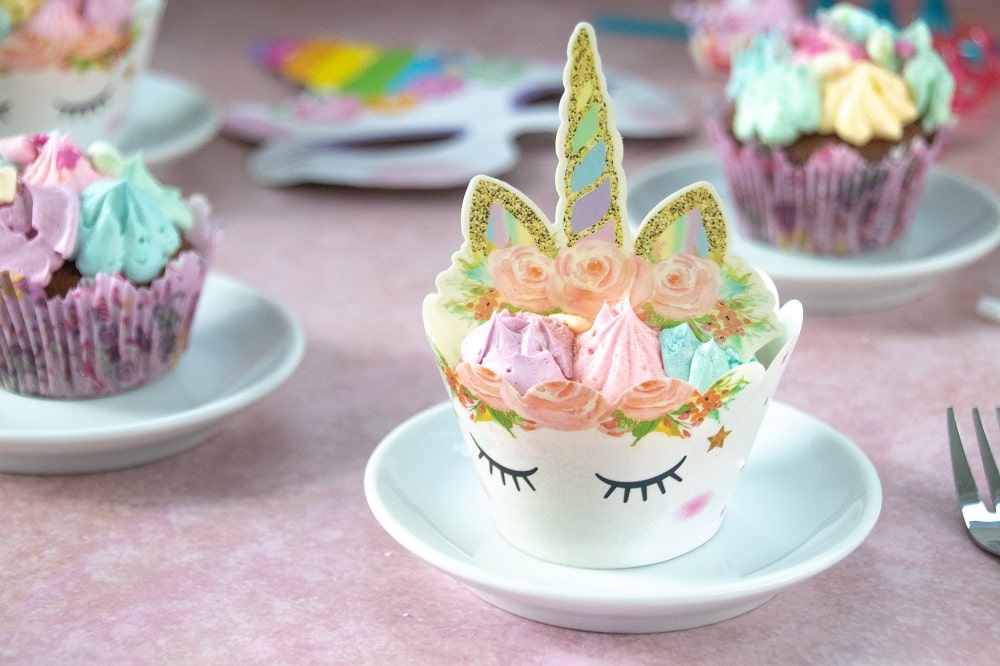 Einhorn Cupcakes Rezept