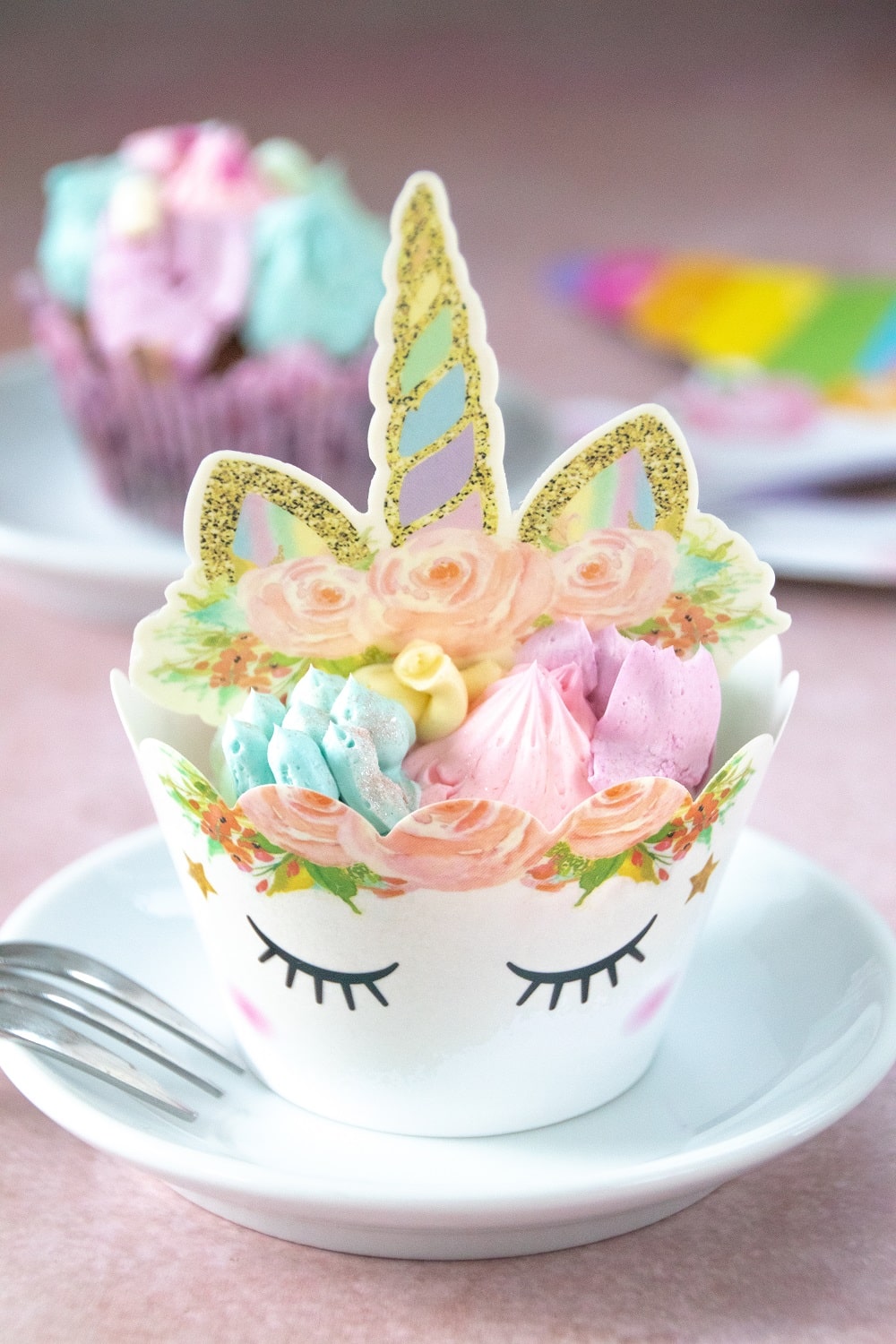 Einhorn Muffins